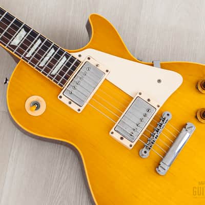 2000 Gibson Custom Shop Historic 1959 Les Paul Standard R9 Plain Top Unburst, 100% Original w/ 57 Classic PAFs, Case image 7