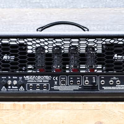 Mezzabarba Custom Amplification Apocalypse 100W Version 6L6 Head w/Footswitch image 4