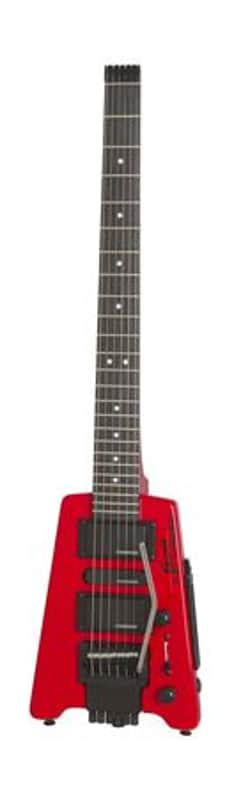Steinberger Spirit GT PRO Deluxe Hot Rod Red with Gig Bag image 1