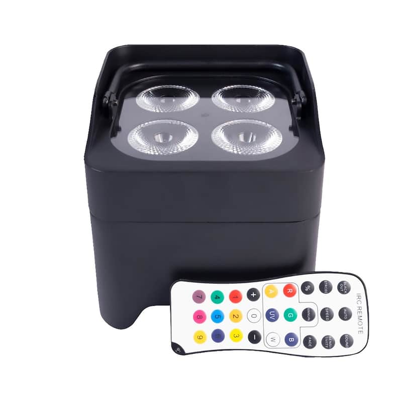 Mint ColorKey MobilePar Mini HEX 4 RGBAW+UV Wireless Battery Powered Par Light image 1