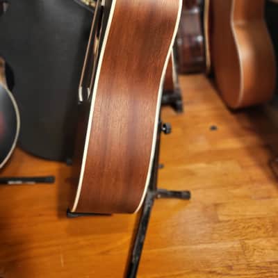 Fender Paramount PD-220E Dread MAH ACB Acoustic Electric Guitar image 8