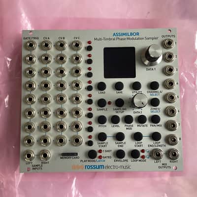 Rossum Electro-Music Assimil8or Multi-Timbral Phase Modulation Sampler Eurorack Module 2016 - 2021 - Silver image 2