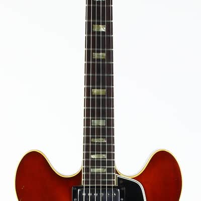 1965 Gibson ES-335 TD Vintage Semi Hollow Guitar WIDE NUT Factory Bigsby! image 6