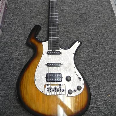 Parker P-38 Magnetic/Piezo Hybrid Pickup Solid Body Electric Guitar  2-Color Sunburst image 1