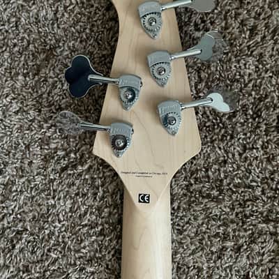 2025 Lakland Skyline DJ-5 Darryl Jones Bass / 5-String / Maple Fretboard / Olympic White Pearl image 8