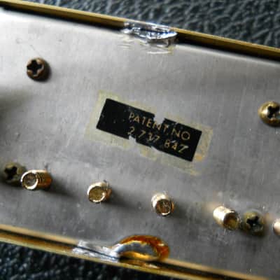 1960's Gibson T-Top Patent Number Sticker Pickup Set image 6