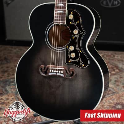 Gibson Custom Shop Made 2 Measure SJ-200 Standard Acoustic Guitar - Cobra Burst with Hardshell Case