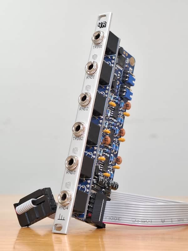 Transient Modules 4R Quad Random Stepped Voltage Generator S&H Eurorack RARE image 1