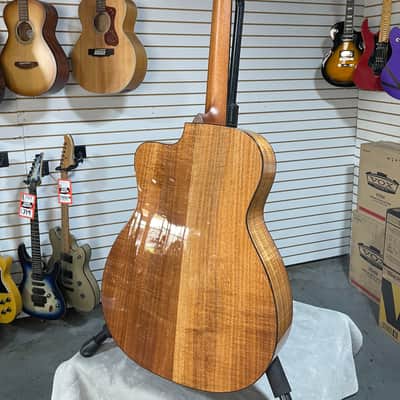Bourgeois GACCB/DE-KOA-LE Acoustic Guitar - Natural w/OHSC & PLEK*D #245 image 18