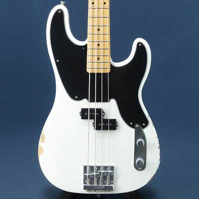Fender MEX USED ​​Mike Dirnt Road Worn Precision Bass (White Blonde) image 1