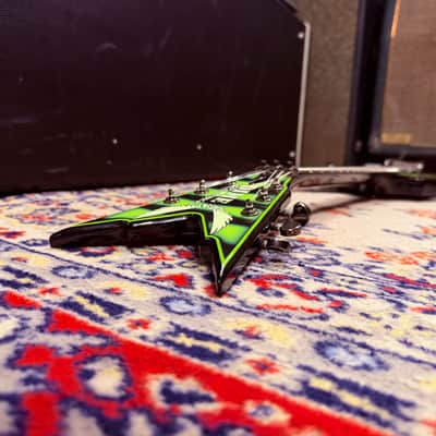 2007 Dean Razorback Dime Slime Bumblebee - Made In Korea w/ OHSC And Warranty Papers image 23