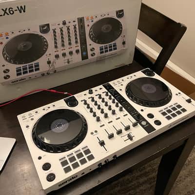 Pioneer DDJ-FLX6-W DJ Controller for Serato DJ Pro & Rekordbox