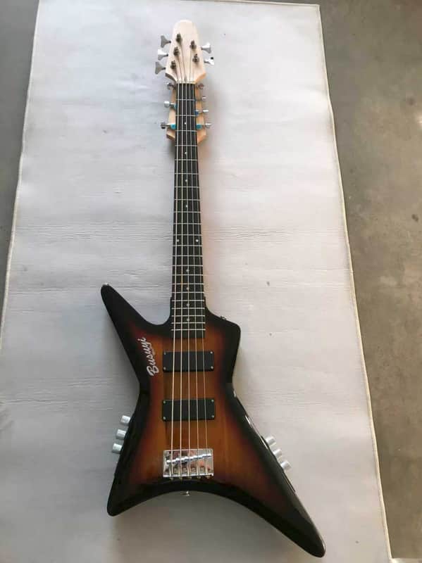 7 String Guitar/ 5 String Bass Busuyi Double- Sided  Guitar image 1