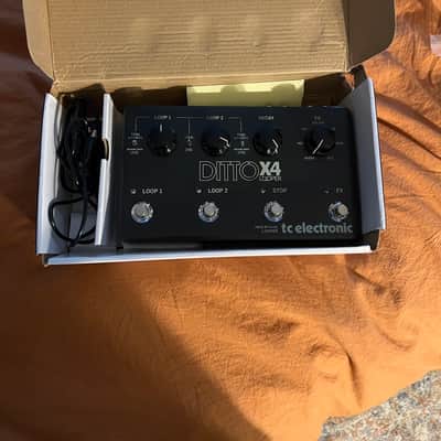 TC Electronic Ditto X4 Looper 2016 - Present - Black image 2