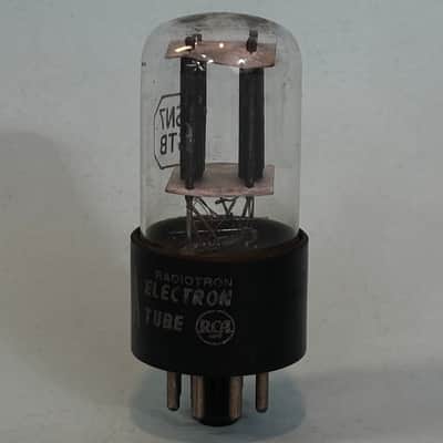 1950s RCA 6SN7GTB Vintage Black Plate USA Tube! T538 image 2