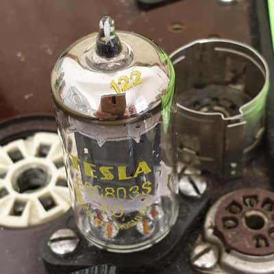 Tesla ECC803S Tube Long Plate 1 piece, New, Boxed, Tested image 4