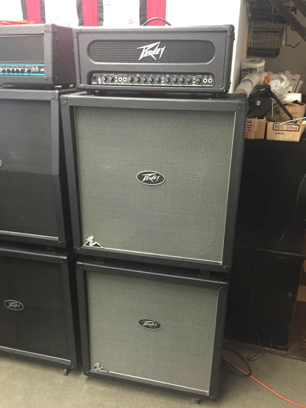 Peavey Transtube Supreme Amp & 2 Triple XXX 412 Speaker Stereo