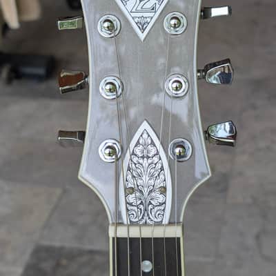 Zemaitis SCW22 Metallic Grey Electric Guitar w/Zemaitis Deluxe Semi-Hard Gig Bag image 2