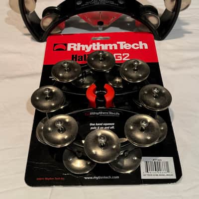 Rhythm Tech RT7422 Hat Trick G2 Double Nickel Jingles & Vintage DST Tambourine - Mint image 13