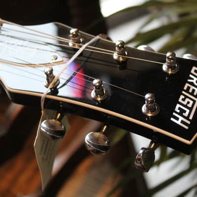 GRETSCH "G6128T-GH George Harrison Signature Duo Jet™ with Bigsby, Rosewood Fingerboard, Black" HARDCASE, PAPERS image 8