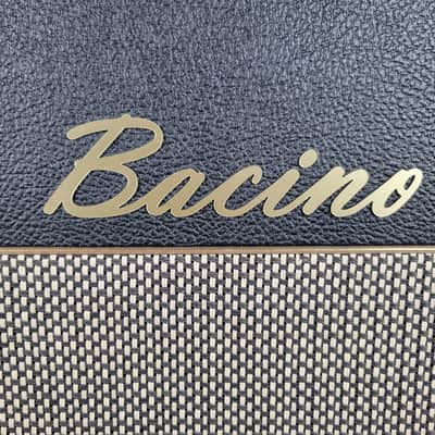 2002 Bacino Hand Wired 18W Marshall Combo Clone - Black image 13