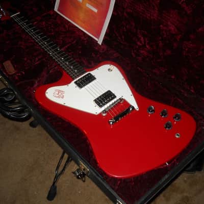 Gibson Custom Shop Non reverse Firebird rare limited run!  2002 Cardinal Red image 4