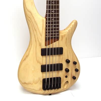 Ibanez SR605 SoundGear 5-String Electric Bass Guitar - Natural Flat image 1