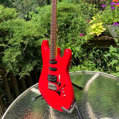 Vintage 1986 Squier by Fender Contemporary Stratocaster Made in Japan Torino Red image 3