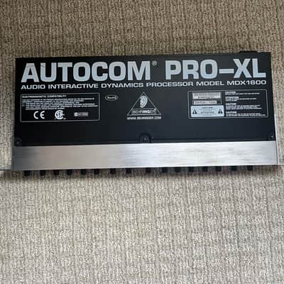 Behringer Autocom Pro MDX1400 Compressor / Limiter 2000s - Black / Silver image 1