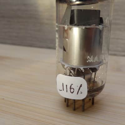 Rare NOS 1972 TELEFUNKEN ef86 silver MEDICAL grade SUPER STRONG tube preamp limiter tube mic U67 image 8