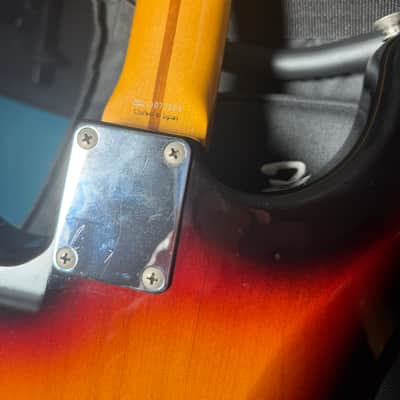 Fender Stratocaster 58 RI 58-TX MIJ 2013 - 3 tone sunburst image 10