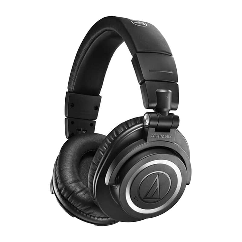 Audio-Technica ATH-M50xBT2 Wireless Over-Ear Studio Headphones, Black image 1