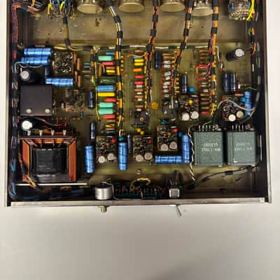 Vintage Neve 1081 4 band mic pre / eq pair. not reissue  in mercenary audio rack with psu…. fully serviced plug and play image 8