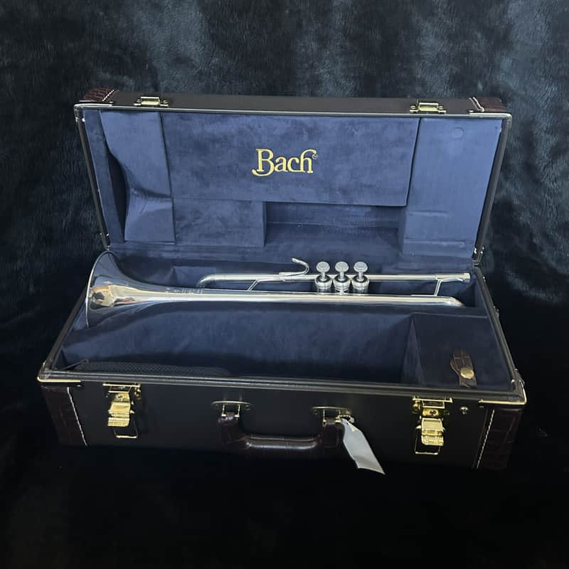Bach LT190S1B Stradivarius Commercial Model Bb Trumpet 2010s - Silver-Plated image 1