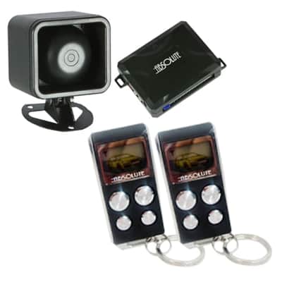 Absolute AL810 Car Alarm Keyless Entry 500' Range Two 4 Button LCD Remote control image 4