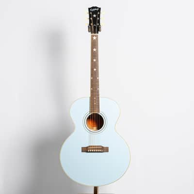 Epiphone IGC J-180 LS, Frost Blue | Demo image 2