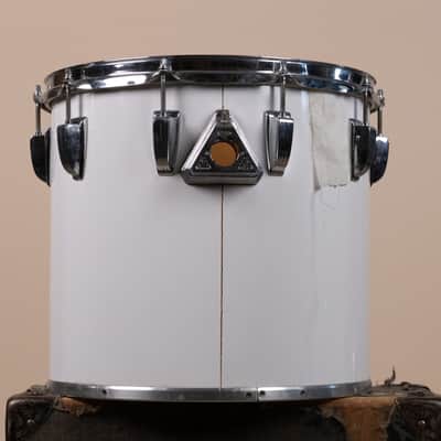 1980s Ludwig 13x14" White Cortex Concert Tom image 4