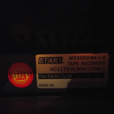 Otari MX5050 MX 5050 MKIII 8 channel  Black image 3