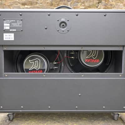 Boss KTN-CAB212 Katana 150-Watt 2x12" Guitar Speaker Cabinet 2017 - Present - Black image 2