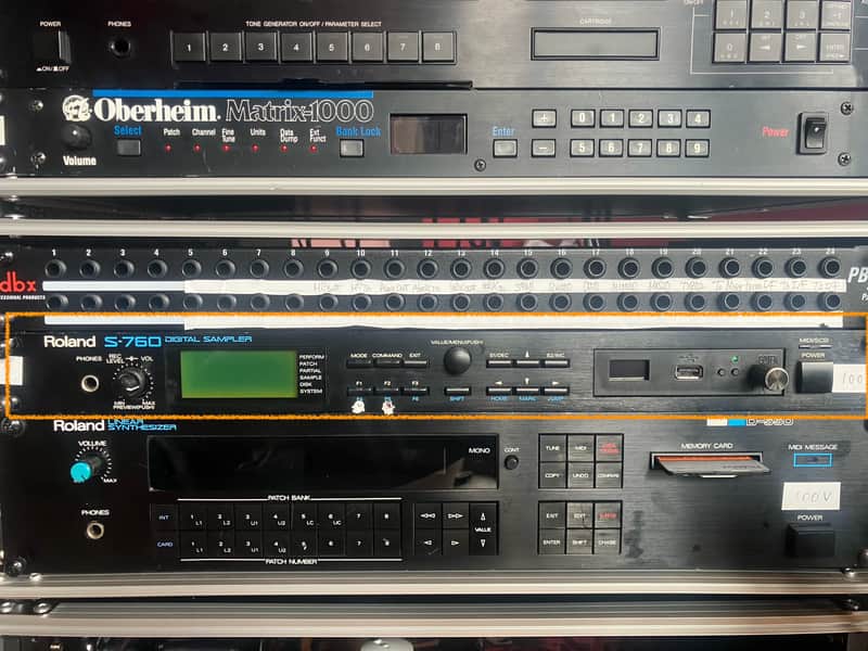 Roland S-760 Sampler - FDD Simulator Upgraded - 100V Japan Model image 1