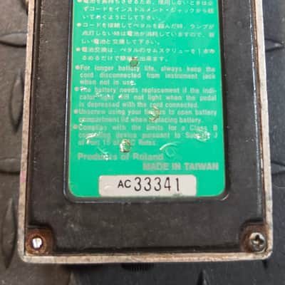 Boss BF-2 Flanger Taiwan Green Label PSA Spec image 8
