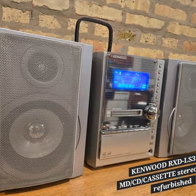 Kenwood rxd-lx3md CD/ MD/cassette stereo system fully functional refurbished image 1
