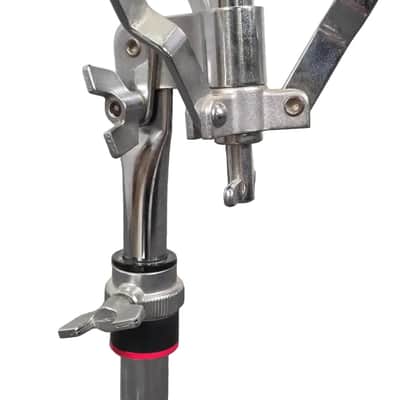 Used Vintage Yamaha Snare Drum Stand Black/Red Label MIJ - Good image 2