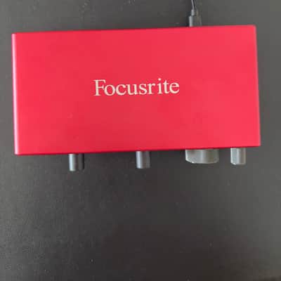 Focusrite Scarlett Solo 3rd Gen USB Audio Interface 2019 - Present - Red / Black image 2
