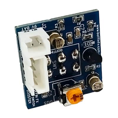 Boffin FX Toggle Switch 20dB Boost Onboard Guitar Preamp (Round Handle) image 5