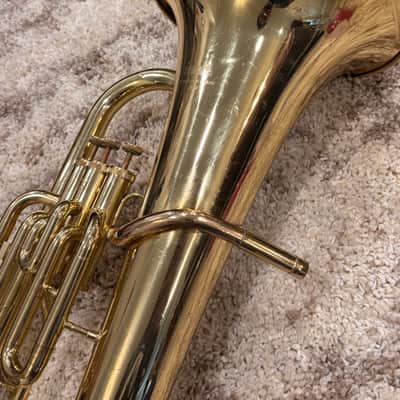 Yamaha YEP-201 Standard Euphonium 2010s - Lacquered Brass image 12