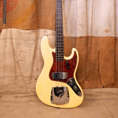 Fender Jazz Bass 1960 White - Refin Stack Knob image 1
