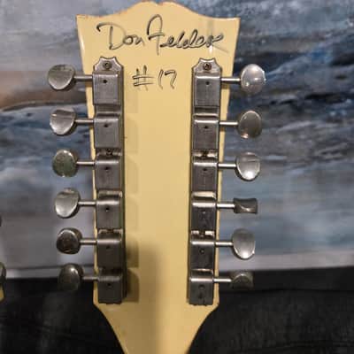 Gibson Custom Shop Don Felder "Hotel California" EDS-1275 Double Neck (Signed, Aged) 2010 - Aged White image 5