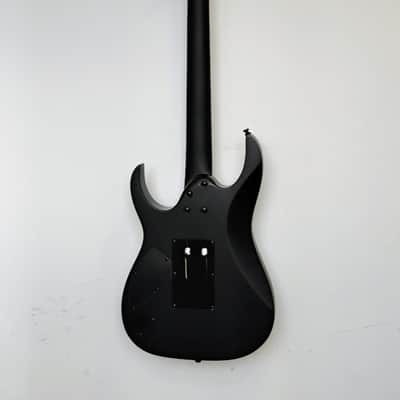 Ibanez RGRB620-BKF - Iron Label Series - Electric Guitar - 2025 - Floyd Rose - Black Hardware - Black Flat image 19