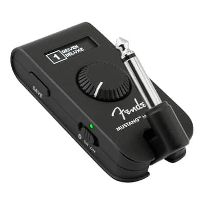 Fender Mustang Micro Plus Digital Amp (Black) Bundle with Case image 7